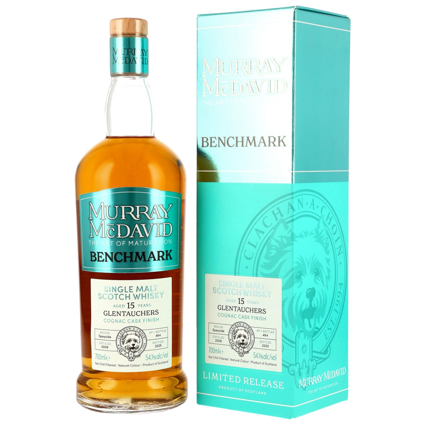 Glen Tauchers 15 2009/2025 - Murray McDavid - Cognac Cask Finish