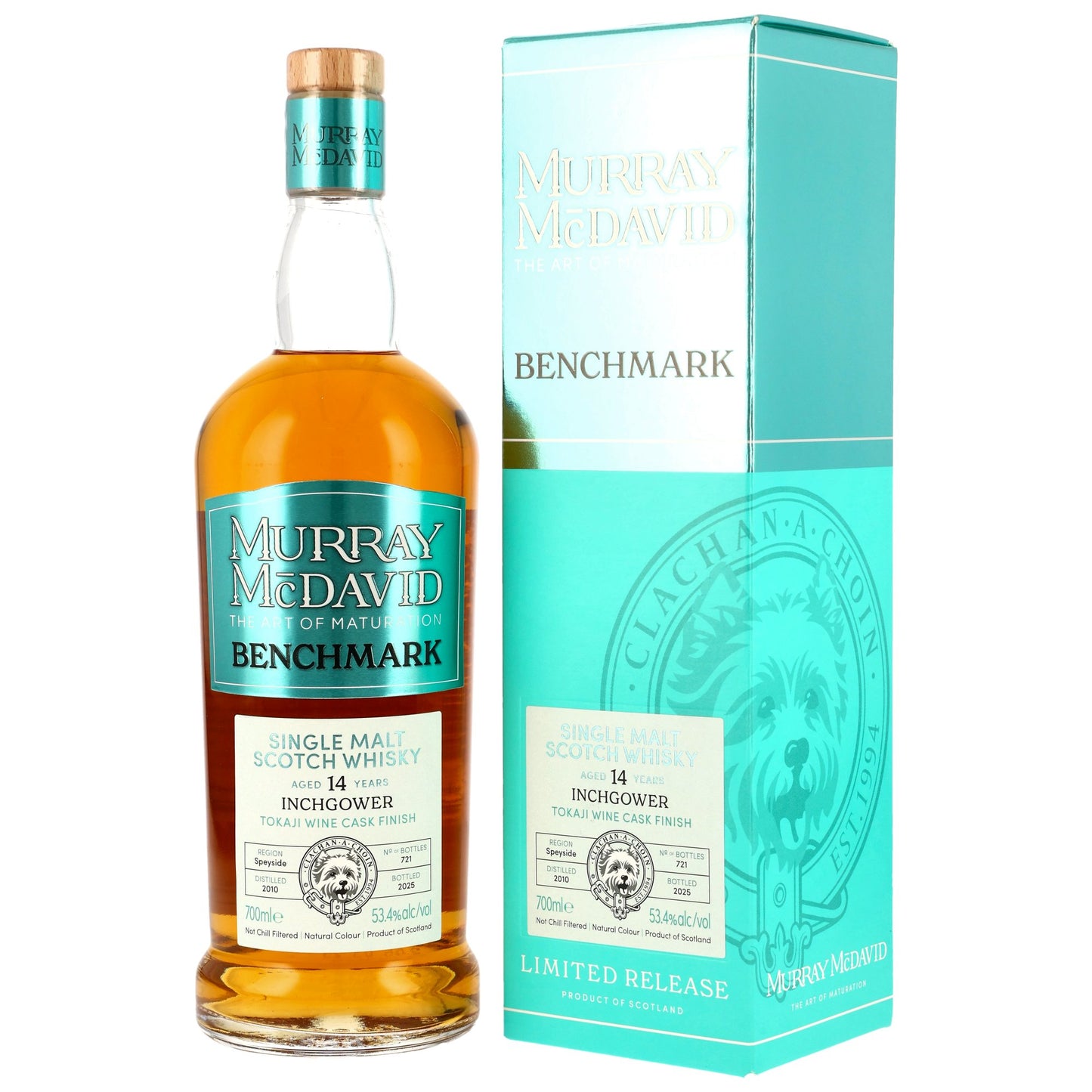 Inchgower 14 2010/2025 - Murray McDavid - Tokaji Wine Cask Finish
