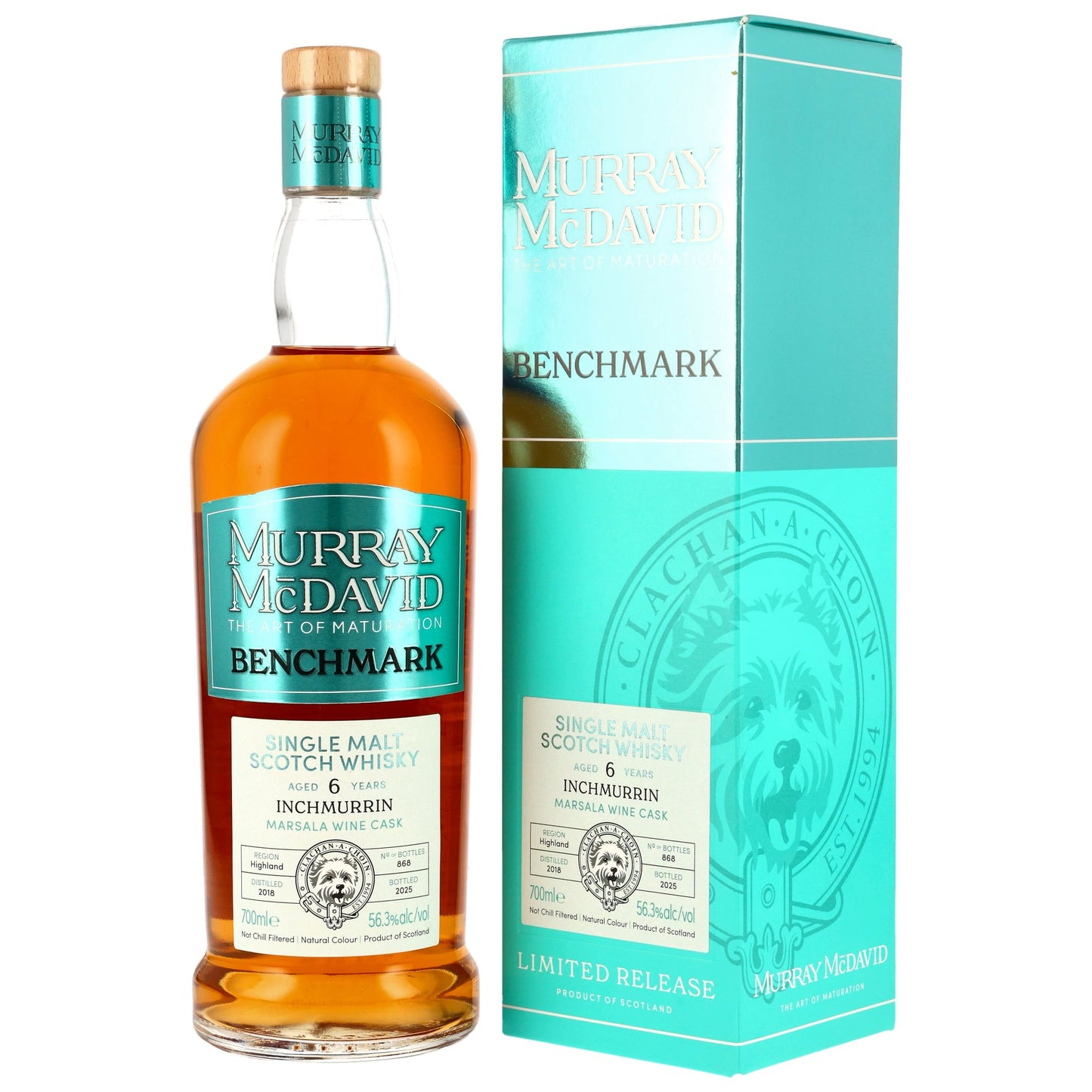 Inchmurrin 6 2018/2025 - Murray McDavid - Marsala Wine Cask