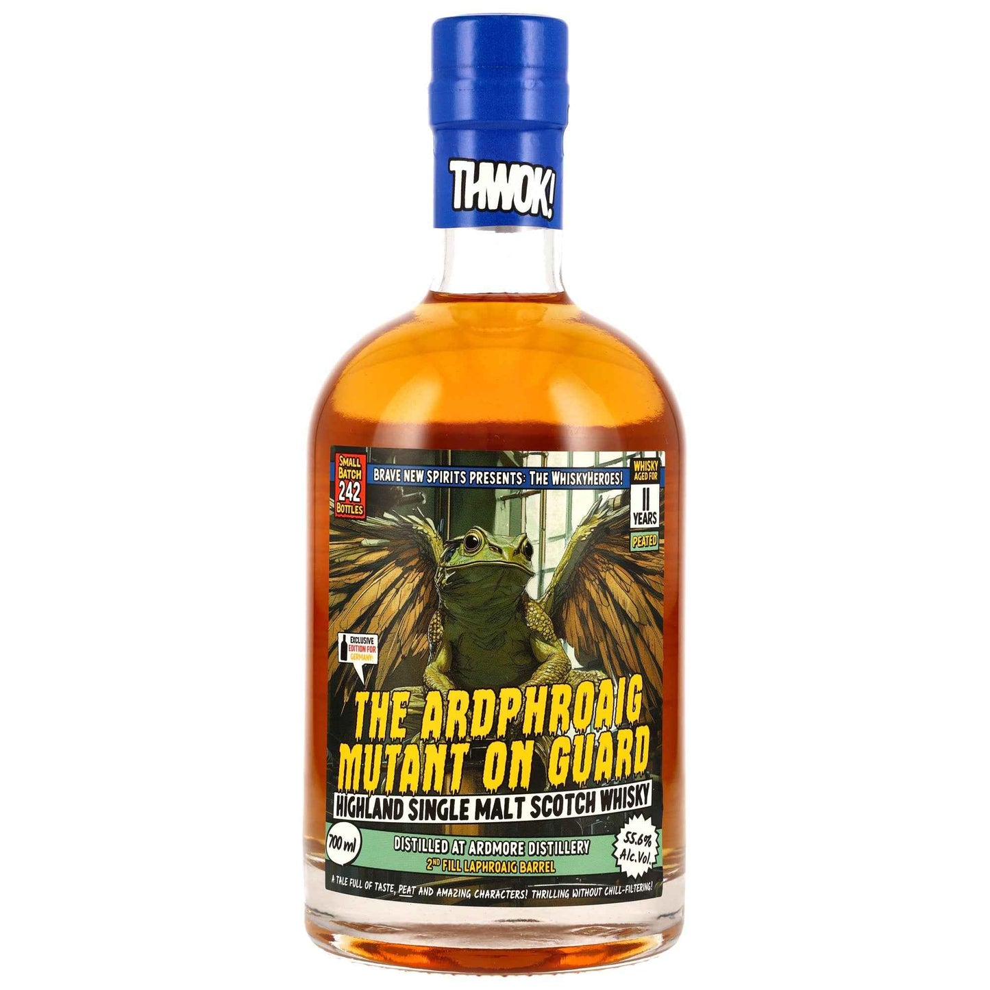 Ardmore 11 - Whisky Heroes: The Ardphroaig Mutant on Guard - 2nd Fill Laphroaig Barrel
