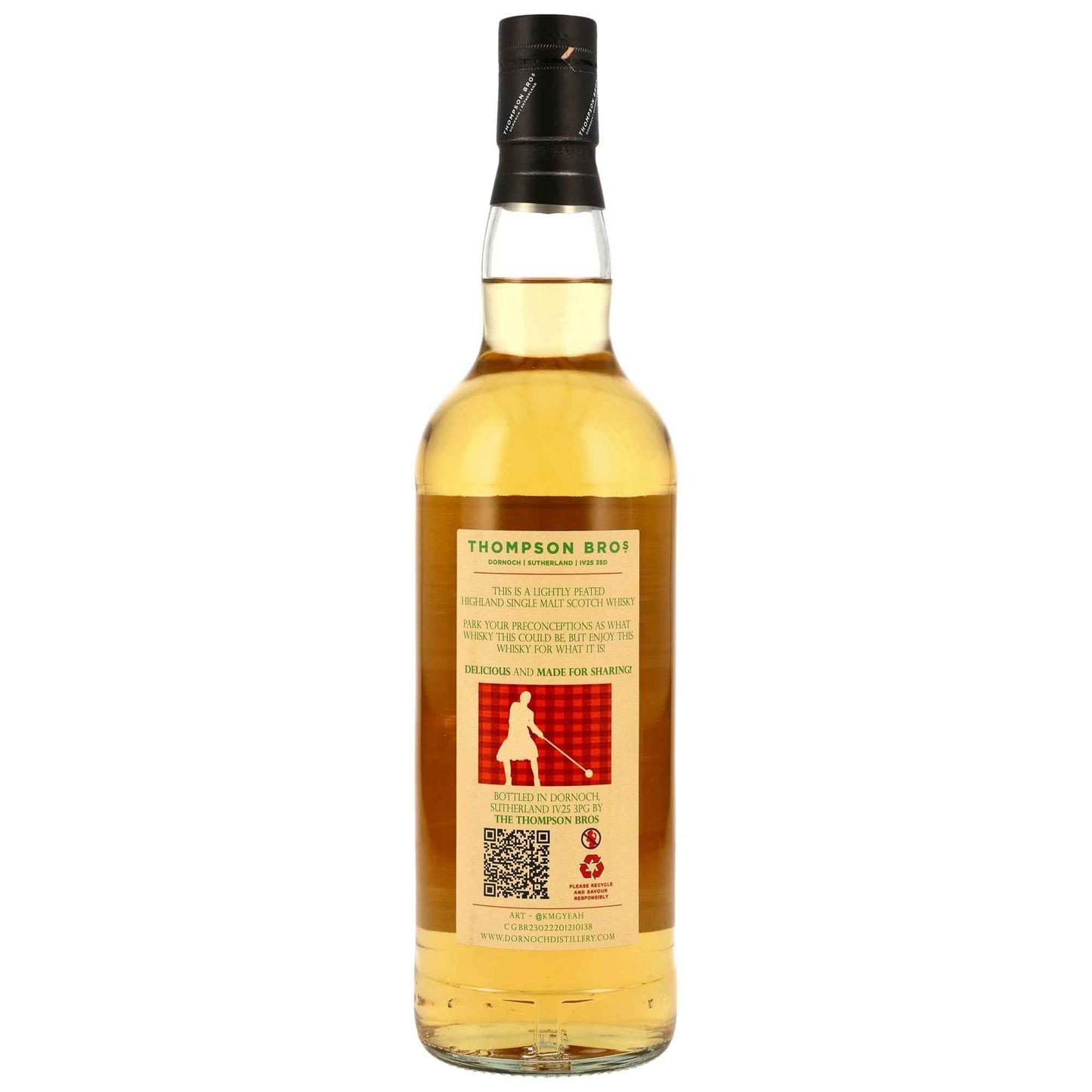 Highland Single Malt 18 - Thompson Bros. - Lightly Peated