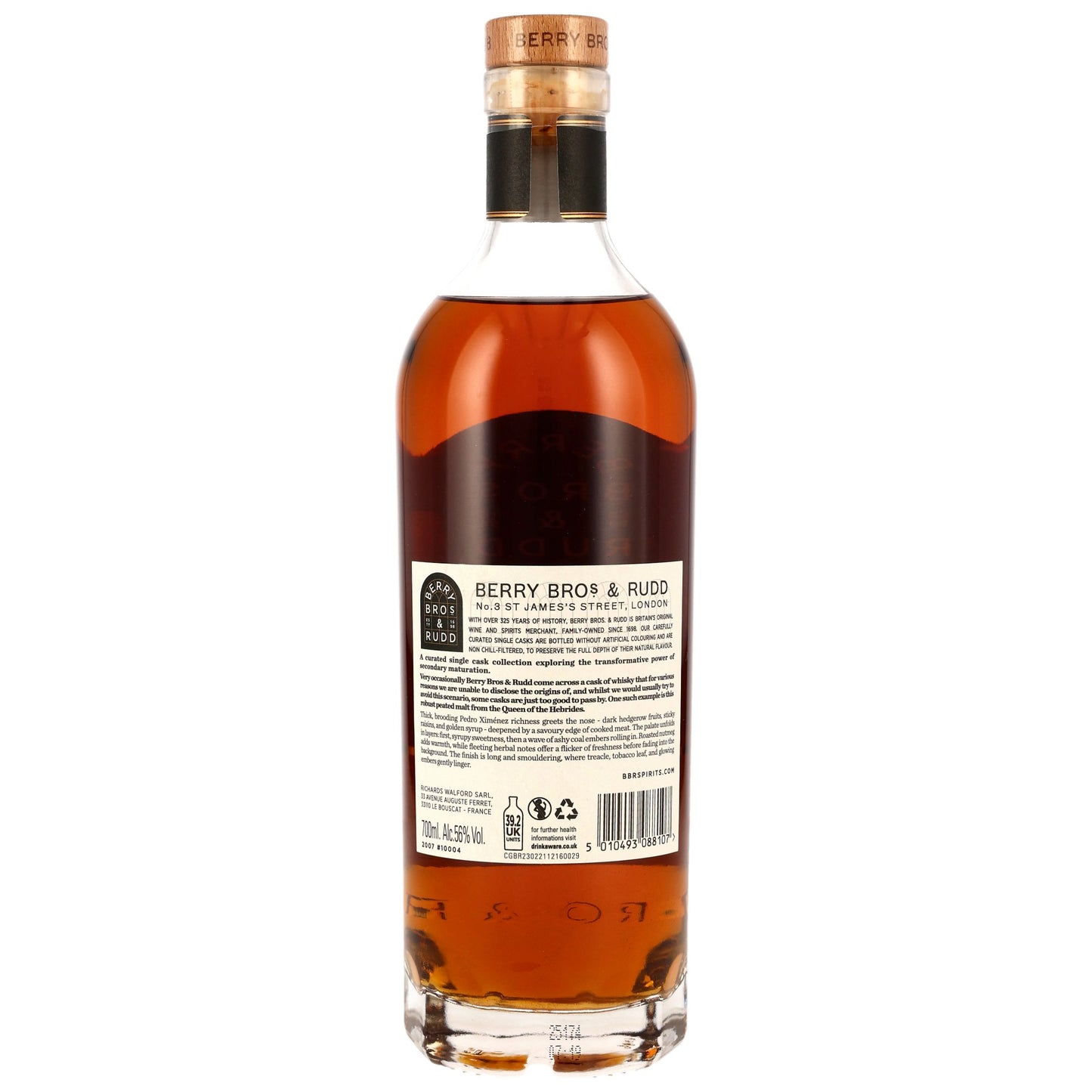 Single Islay Malt 18 2007/2025 - Berry Bros and Rudd - PX Sherry Cask Finish #10004