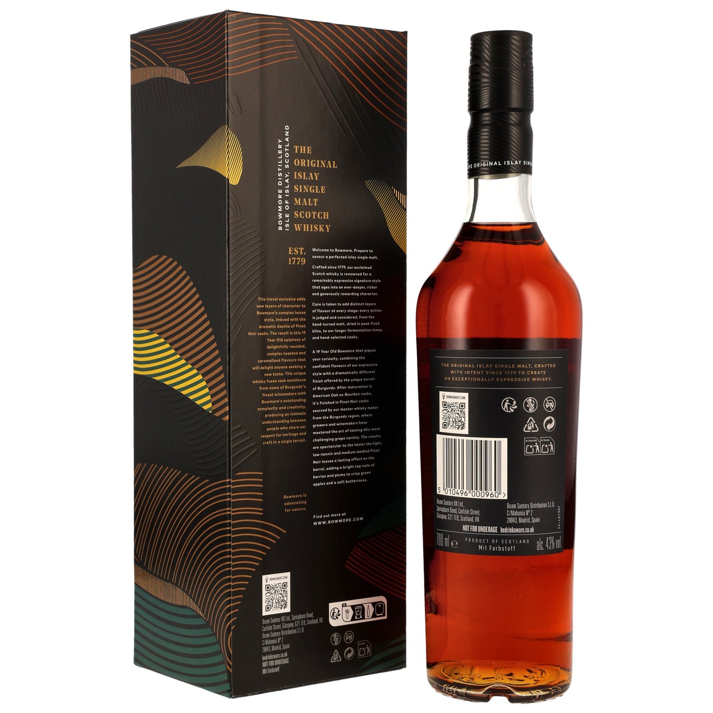 Bowmore 19 - Pinot Noir Cask Finish