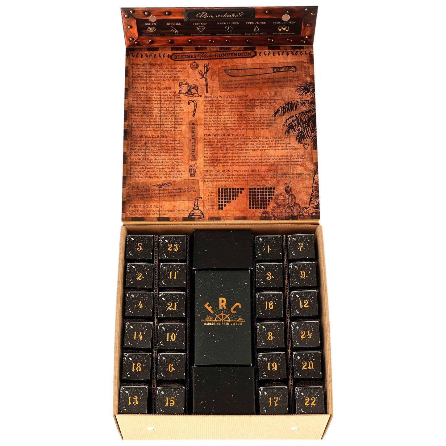 Rum Adventskalender - Rum - Taste 24 - 24 x 20 ml
