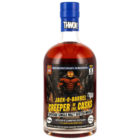 Glenrothes 10 - Whisky Heroes: Jack-o-Barrel: Creeper of the Casks - Amontillado Sherry Casks