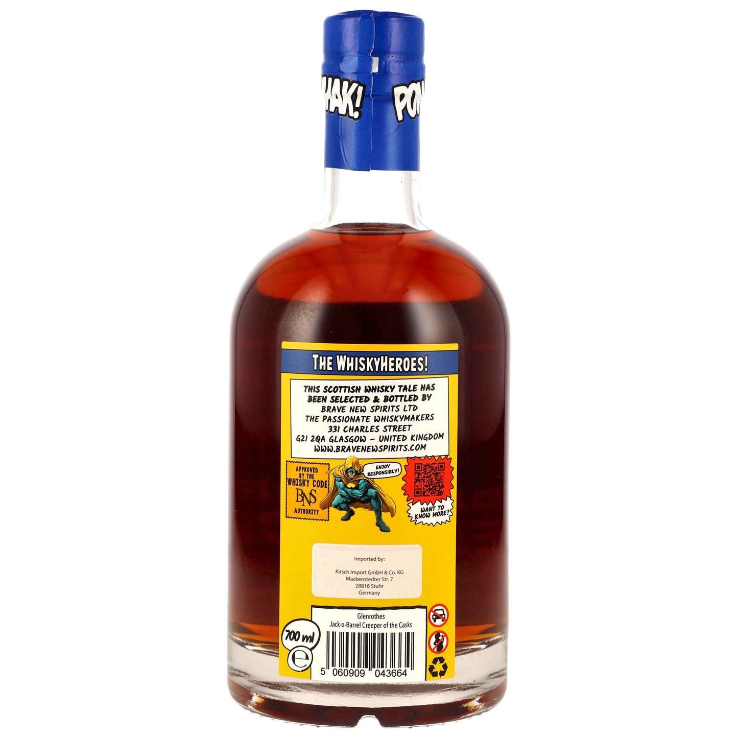 Glenrothes 10 - Whisky Heroes: Jack-o-Barrel: Creeper of the Casks - Amontillado Sherry Casks