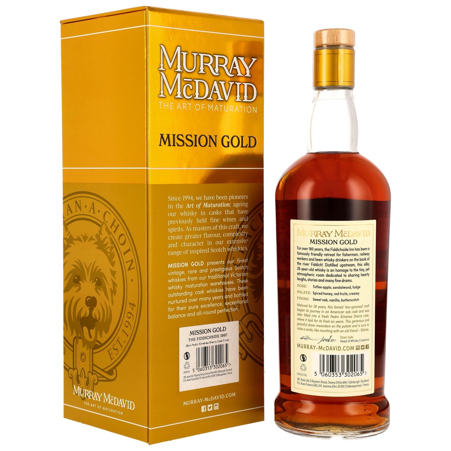 The Fiddichside 28 1997/2025 - Murray McDavid - Blended Malt - PX Sherry Cask Finish