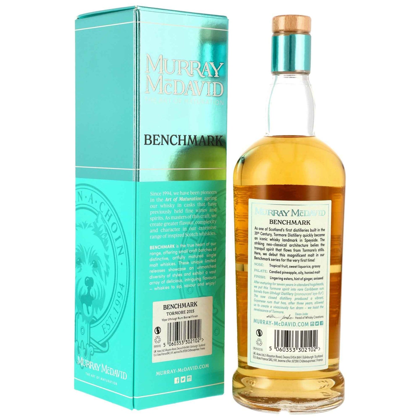 Tormore 10 2015/2025 - Murray McDavid - Uitvlugt Rum Barrel Finish