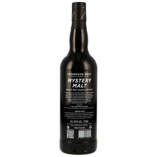 Mystery Malt Series #3 - Single Malt Scotch Whisky - Thompson Bros.