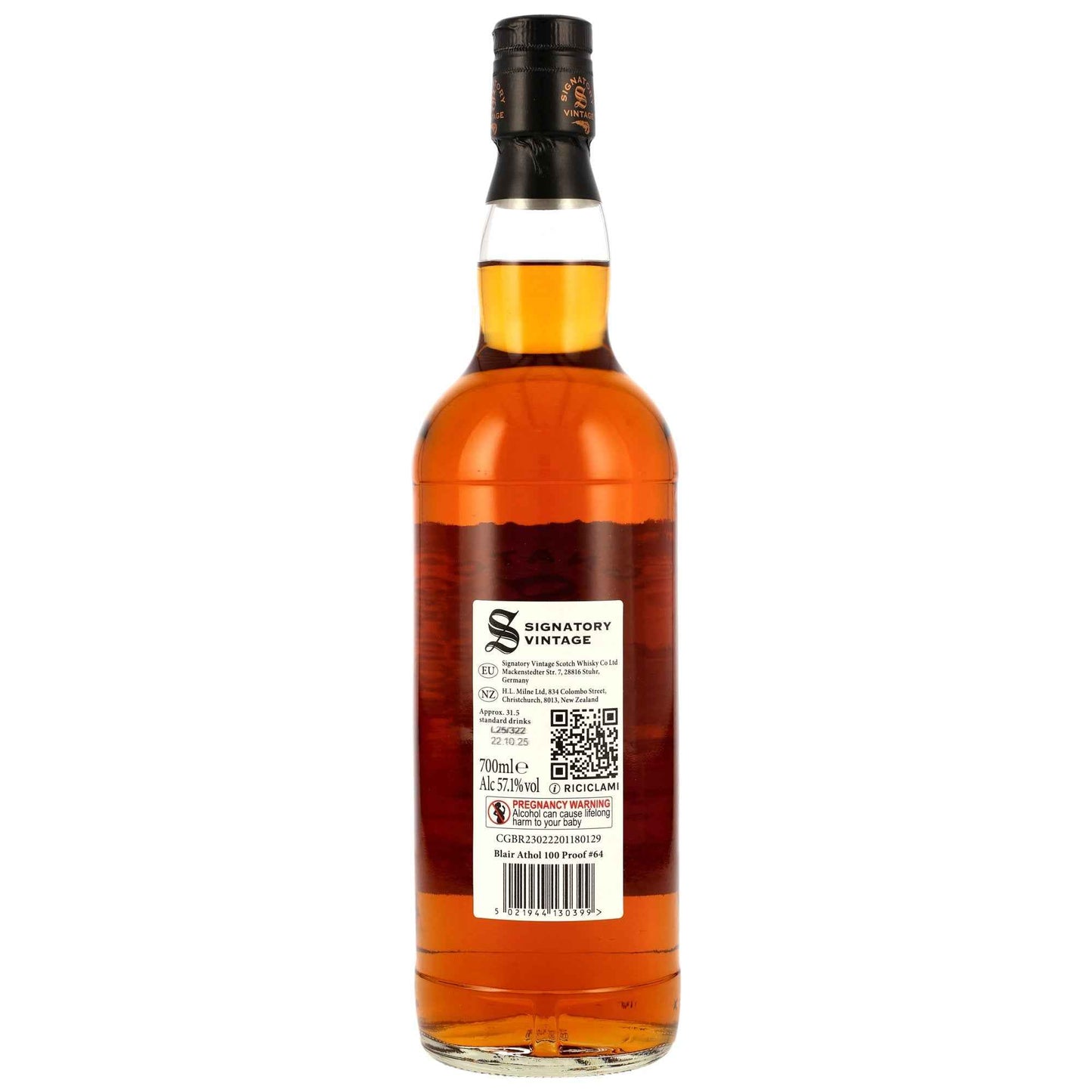 Blair Athol 11 2014/2025 - Signatory Vintage - 100 PROOF #64