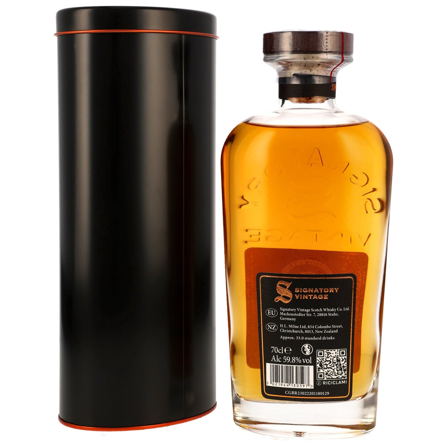 Fettercairn 29 1995/2025 - Signatory Vintage Symingtons Choice - Hogshead #2824