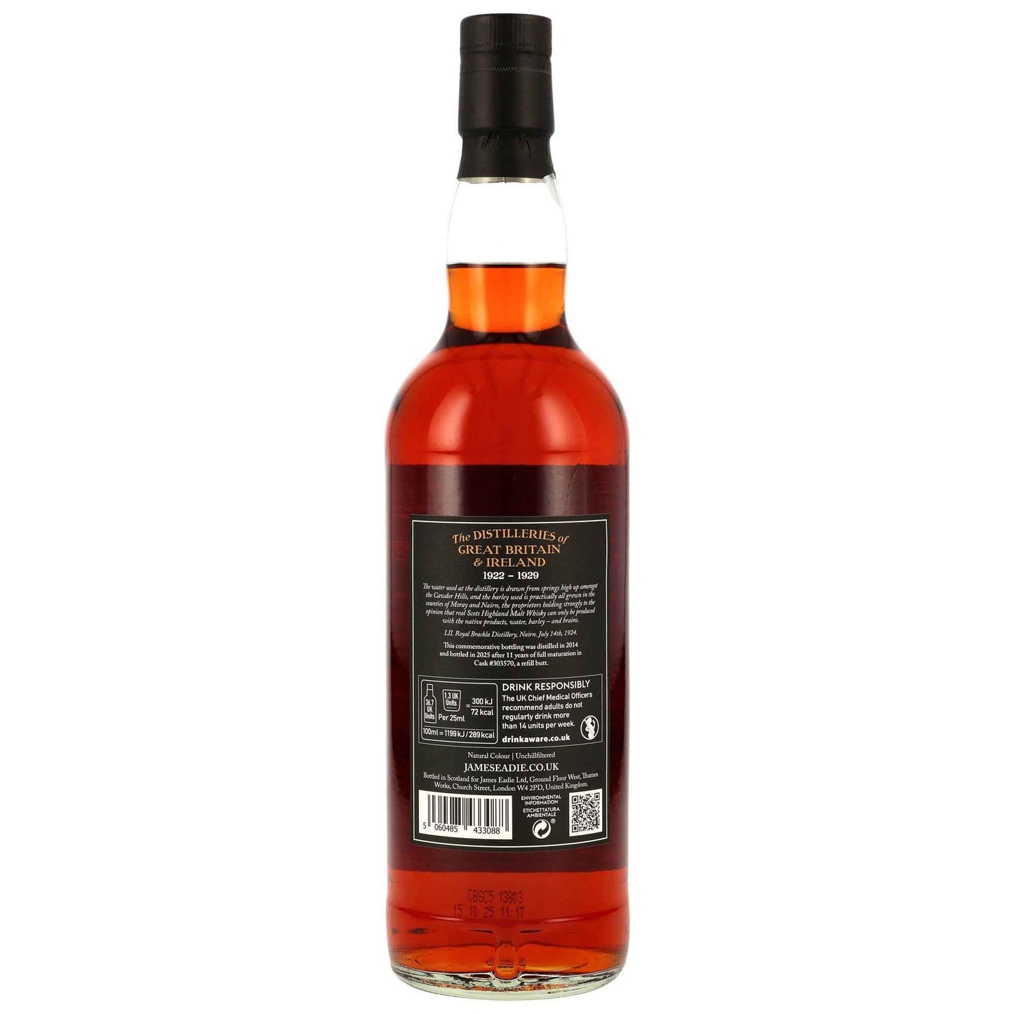 Royal Brackla 11 2014/2025 - James Eadie - Sherry Butt #303570
