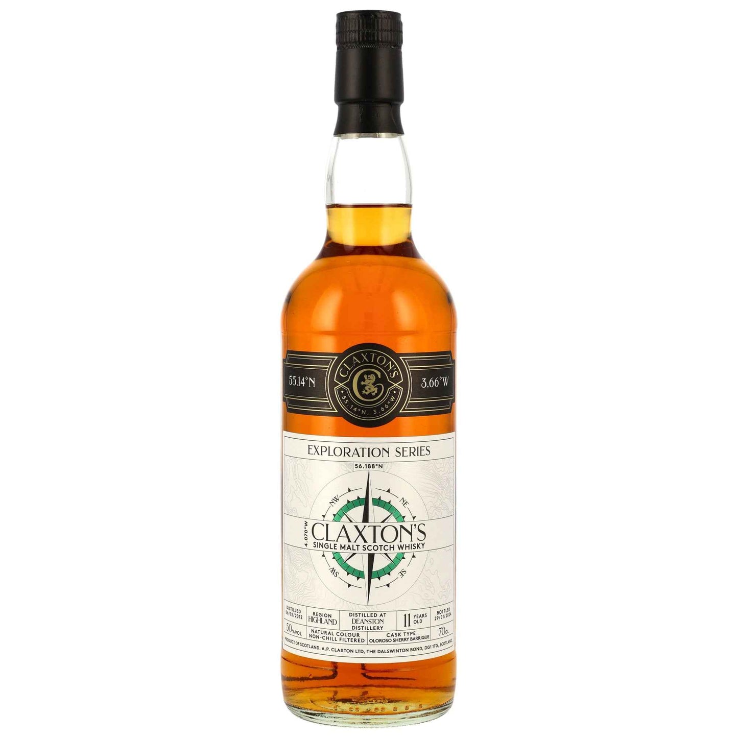 Deanston 11 2012/2024 - Claxtons - Oloroso Sherry Cask