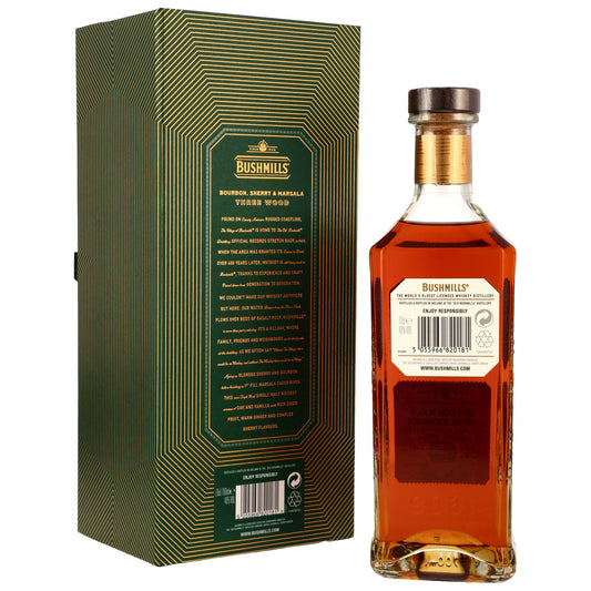Bushmills 21 - Three Wood - Bourbon, Sherry & Marsala Casks