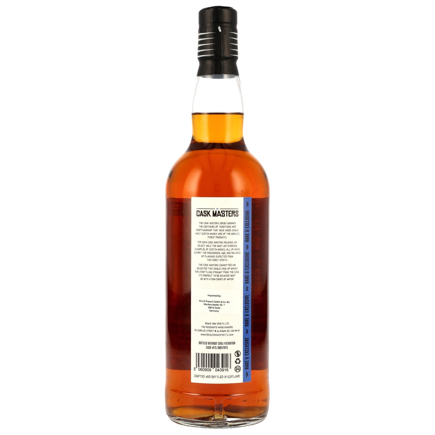 Glenburgie 50 1975/2025 - Cask Masters (Brave New Spirits) - Bourbon Cask #75-3881