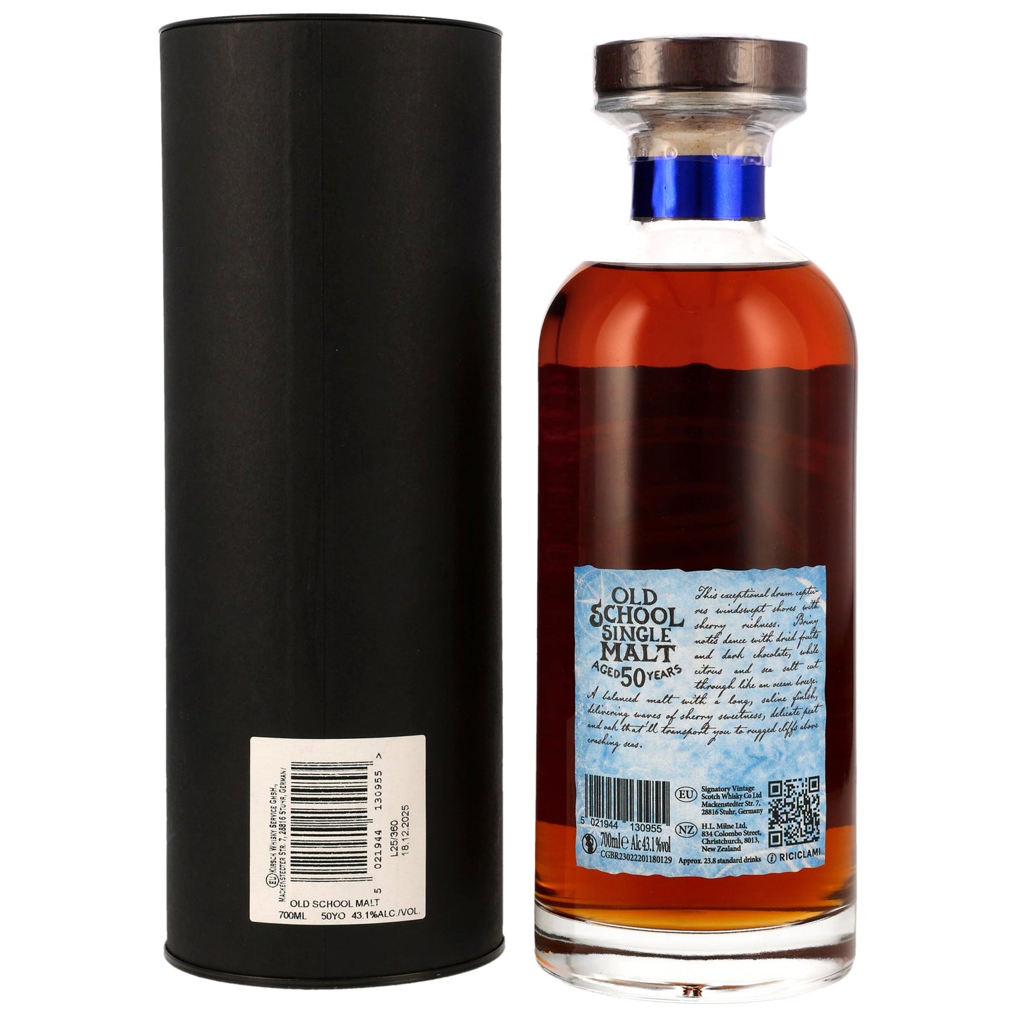 Old School Single Malt 50 - Signatory Vintage Symingtons Choice - Coastal Edition