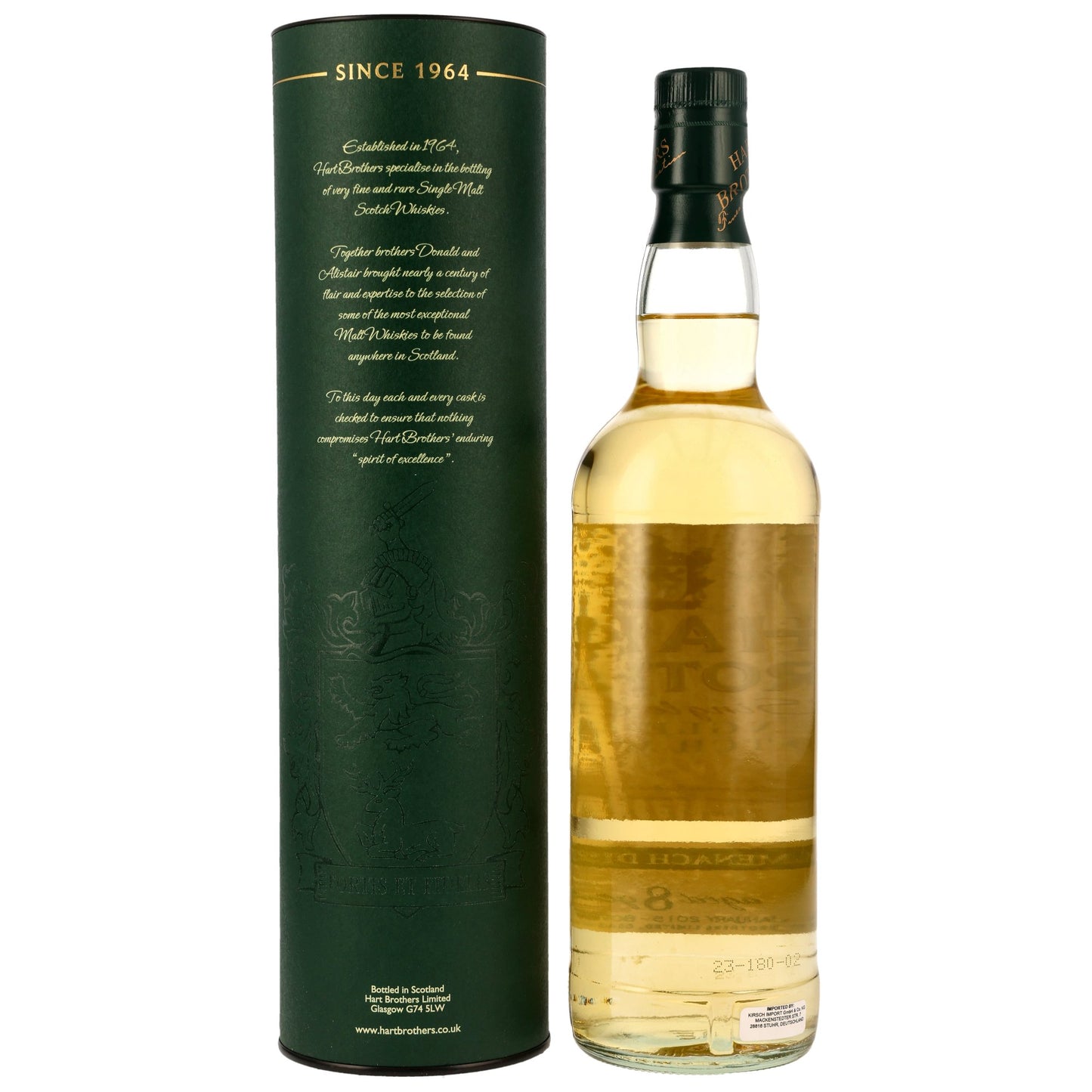 Balmenach 8 2015/2023 - Hart Brothers - Bourbon Hogshead