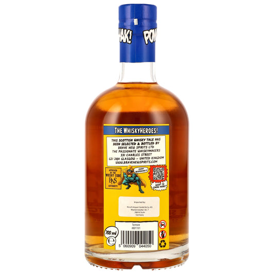 Tormore 15 2010/2025 - Whisky Heroes: Phantom of the Clock Tower - American Bourbon Barrel #801101