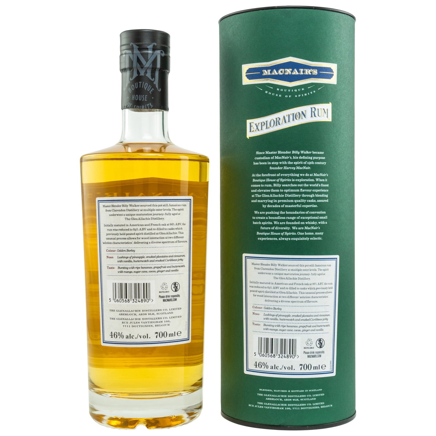 MacNairs Exploration Rum - Jamaica Peated