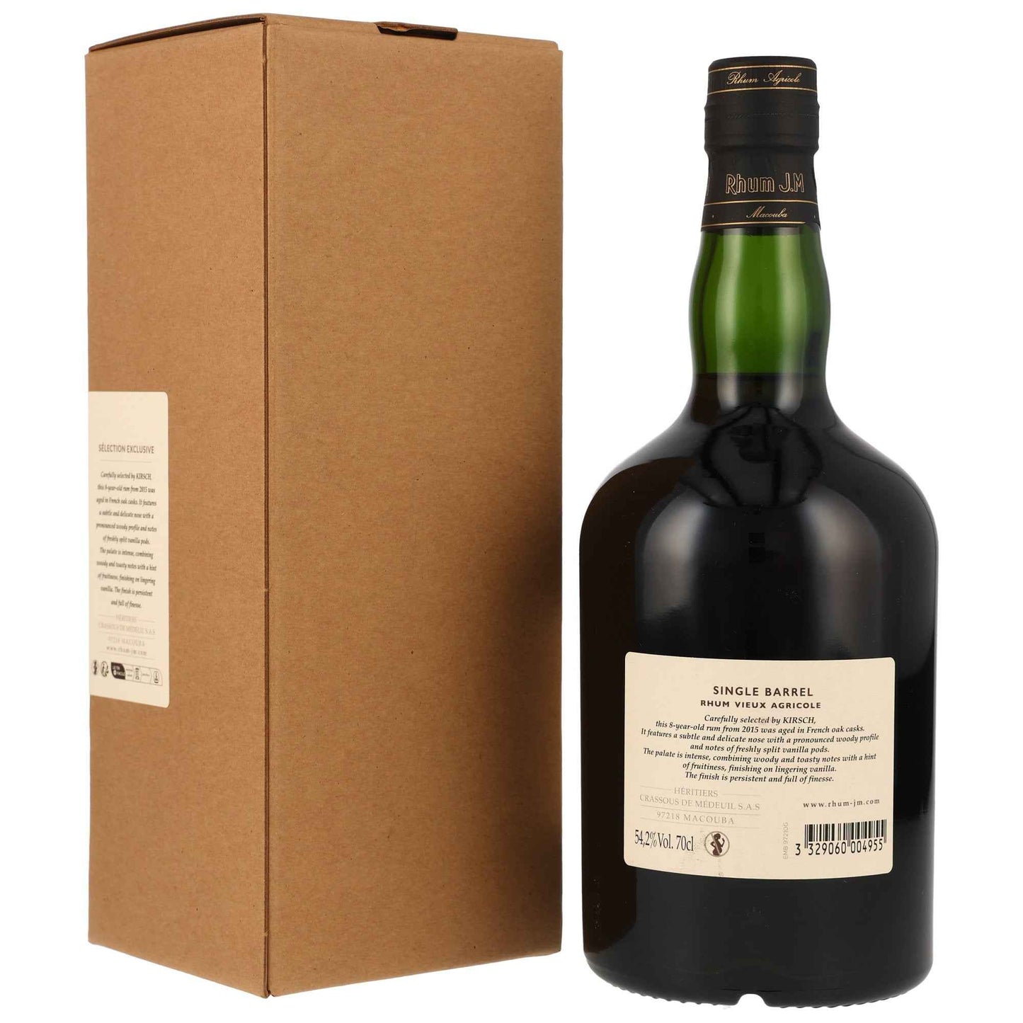 Rhum J.M 8 2015/2024 - Vintage - Single Barrel #200074