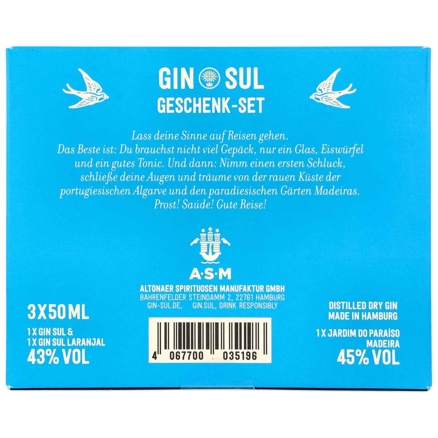 Gin Sul Collection 3 x 5 cl (Miniaturen)