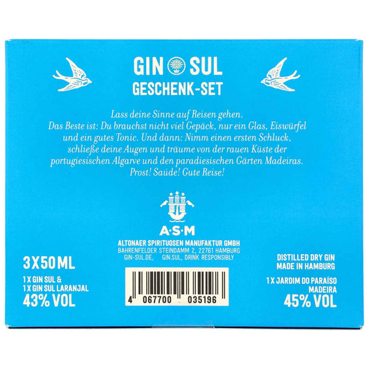 Gin Sul Collection 3 x 5 cl (Miniaturen)