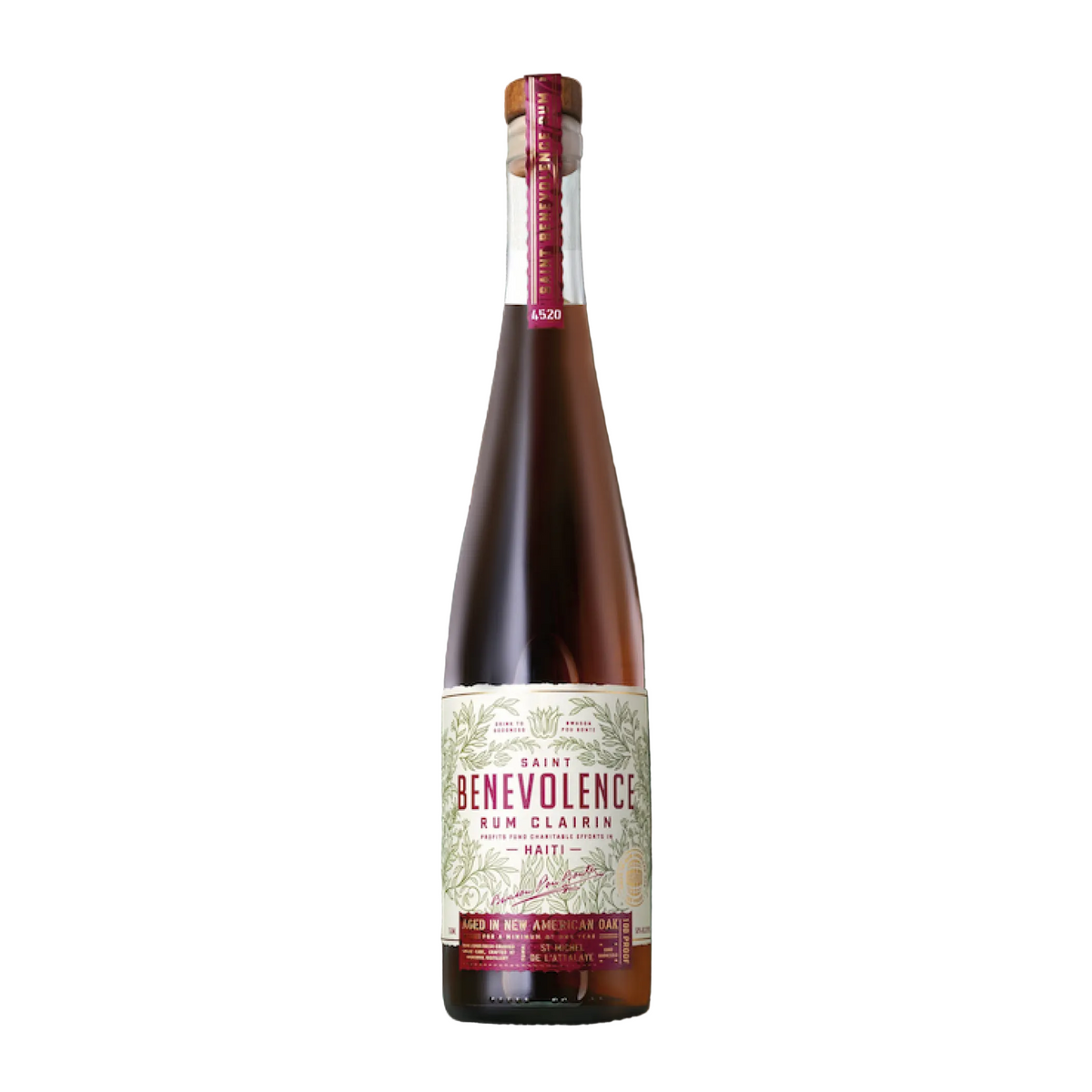 Saint Benevolence - Aged Rum Clairin