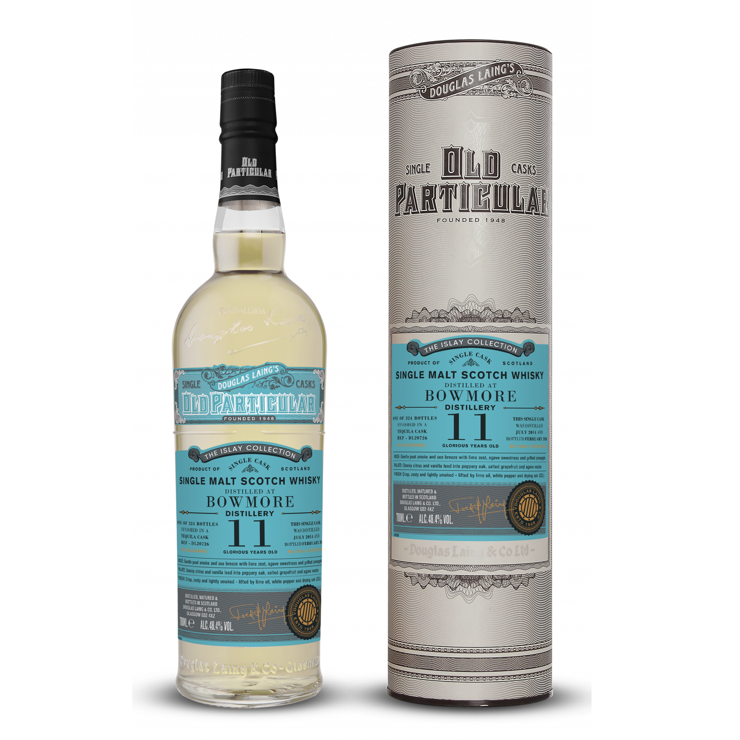 Bowmore 11 2014/2026 - Douglas Laing - Old Particular THE ISLAY COLLECTION - Tequila Cask #DL20726