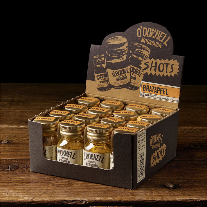 O`Donnell Moonshine „Bratapfel“ 20ml - Maltucky