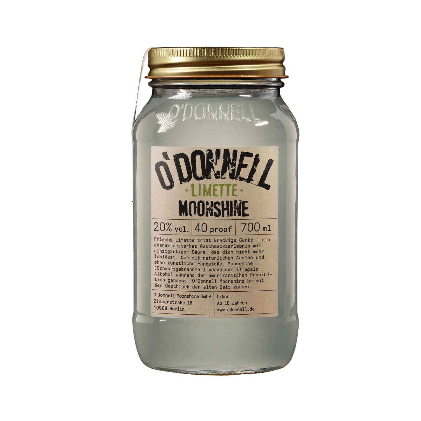 O`Donnell Moonshine „Limette“ 700ml