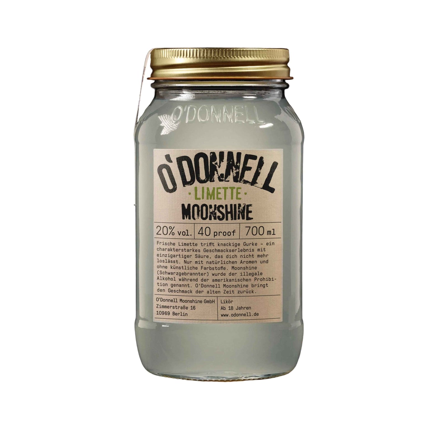 O`Donnell Moonshine „Limette“ 700ml