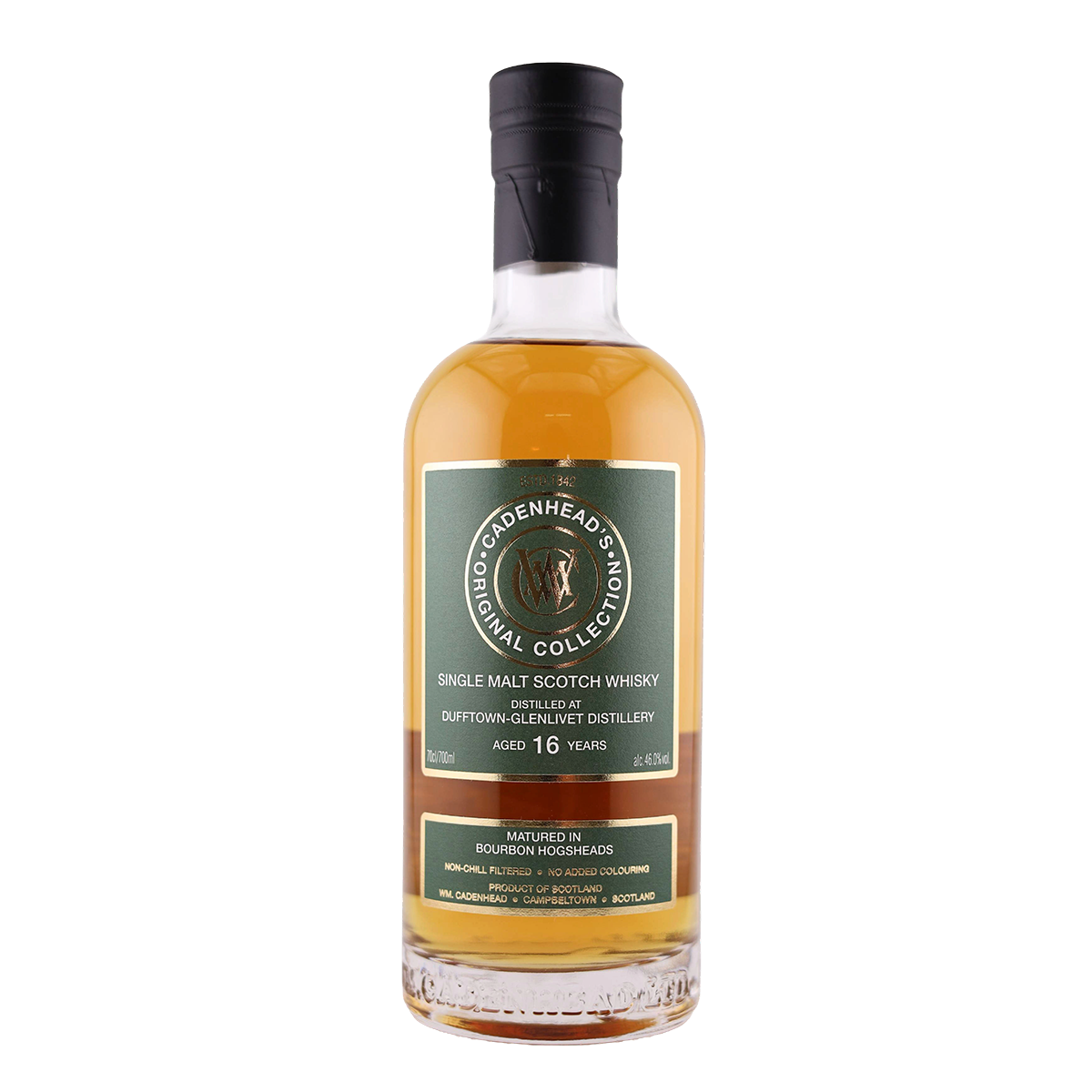 Dufftown 16 - Cadenhead's Original Collection - 100 % Bourbon Hogsheads