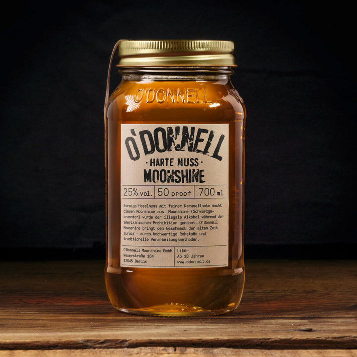 O`Donnell Moonshine „Harte Nuss“ 700ml - Maltucky