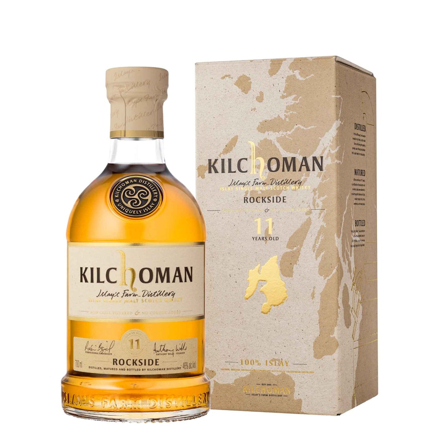 Kilchoman Rockside 11 – 100% Islay Malt – Bourbon & Oloroso Cask Matured