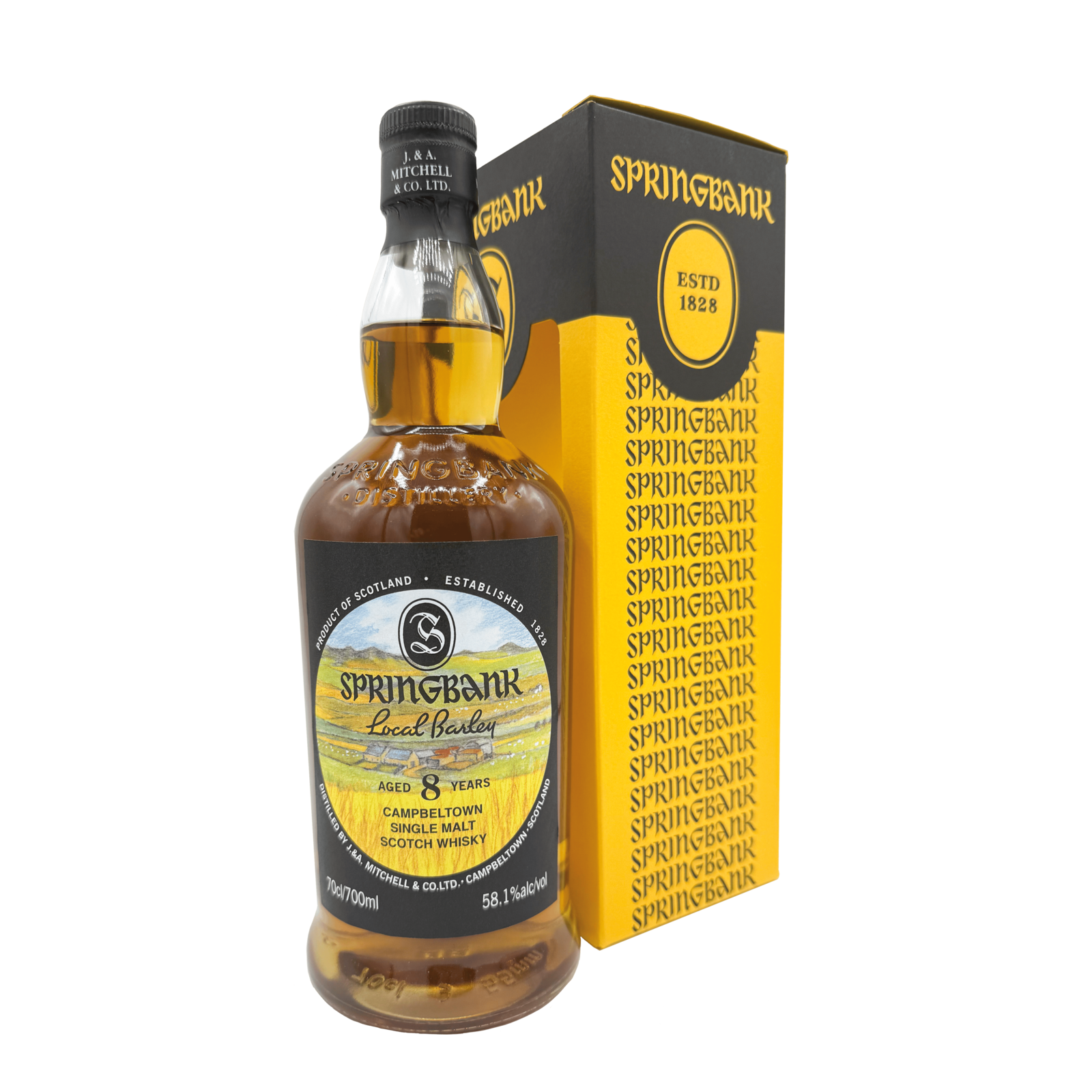 Springbank 8 2016/2024 - Local Barley - 58,1 % – Maltucky