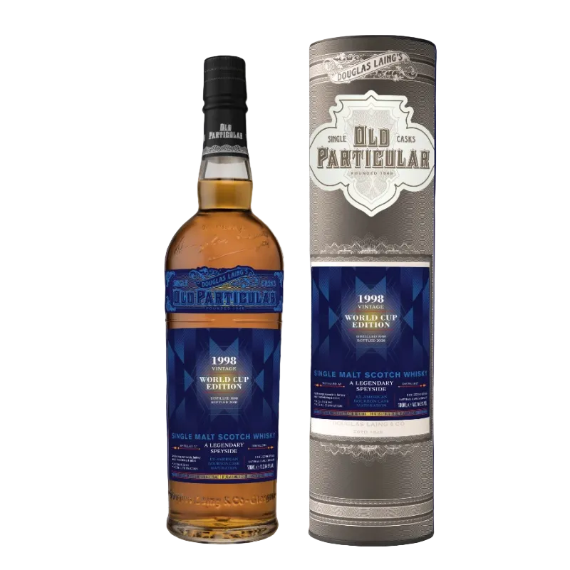 A Legendary Speyside 28 1998/2026 - Douglas Lain World Cup Edition - Bourbon Cask #DL20771