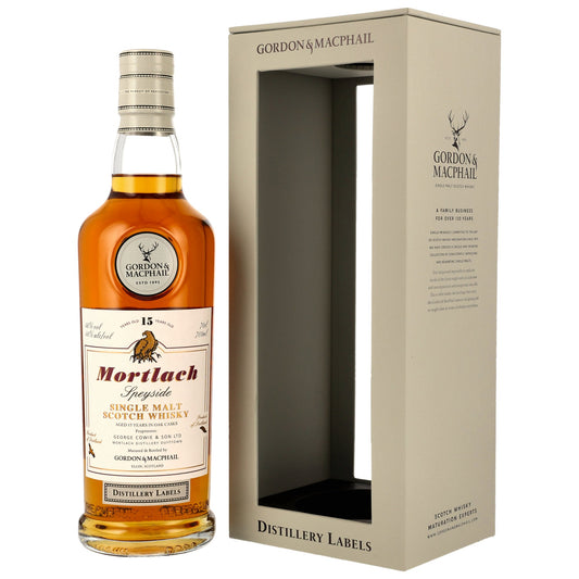 Mortlach 15 - Gordon & MacPhail - Distillery Labels