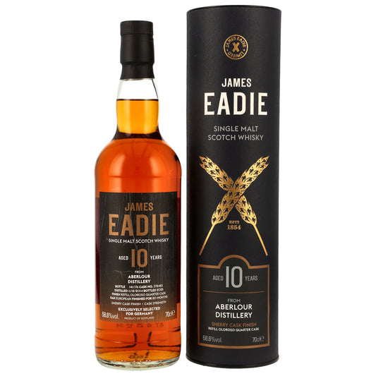 Aberlour 10 2014/2025 - James Eadie - Refill Oloroso Quarter Cask #378483