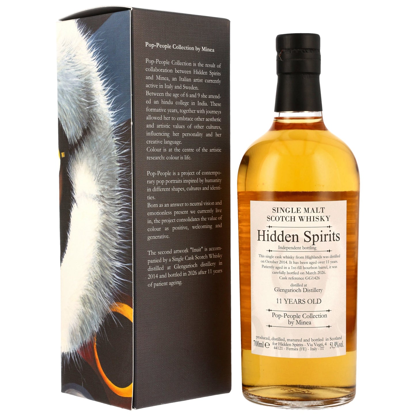 Glen Garioch 112014/2026 - Hidden Spirits - 1st Fill Bourbon Barrel #GG1426