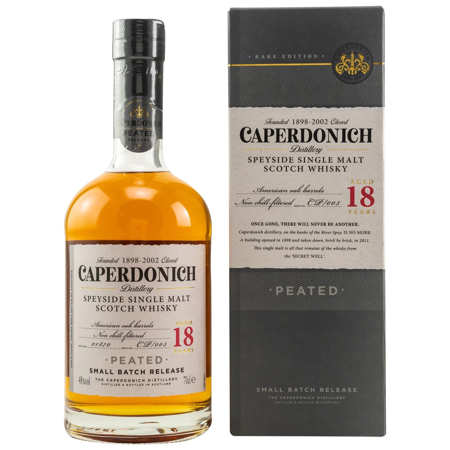 Caperdonich 18 - Peated