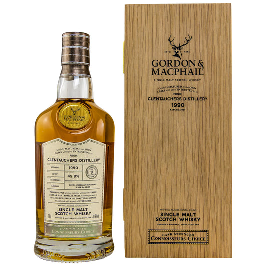 Glentauchers 31 1990/2022 - Gordon & MacPhail Connoisseurs Choice - Refill American Hogshead #12488