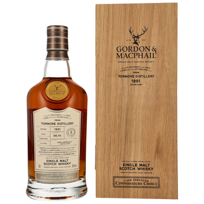 Tormore 31 1991/2022 - Gordon & MacPhail Connoisseurs Choice - Refill Sherry Butt #15381
