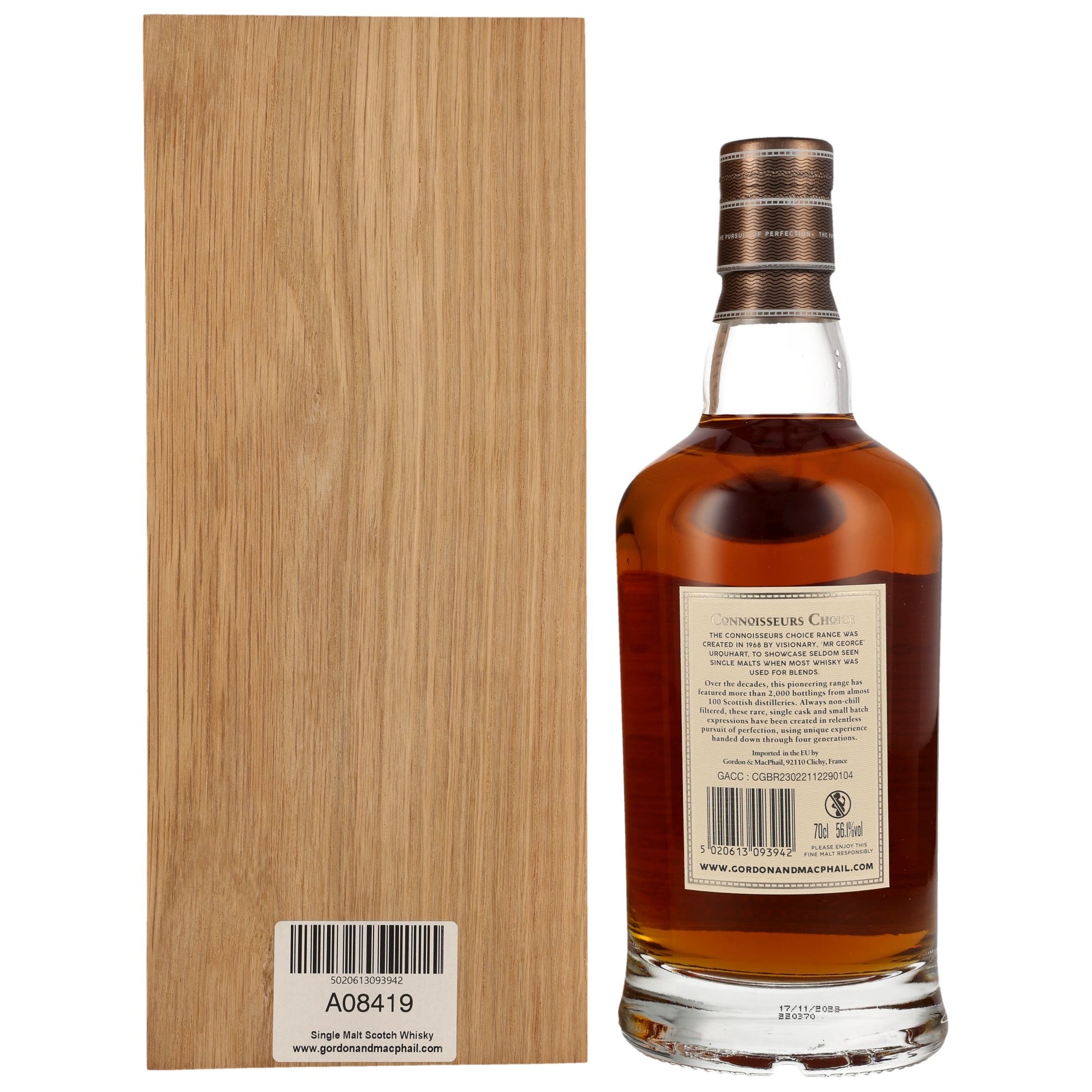 Tormore 31 1991/2022 - Gordon & MacPhail Connoisseurs Choice - Refill Sherry Butt #15381