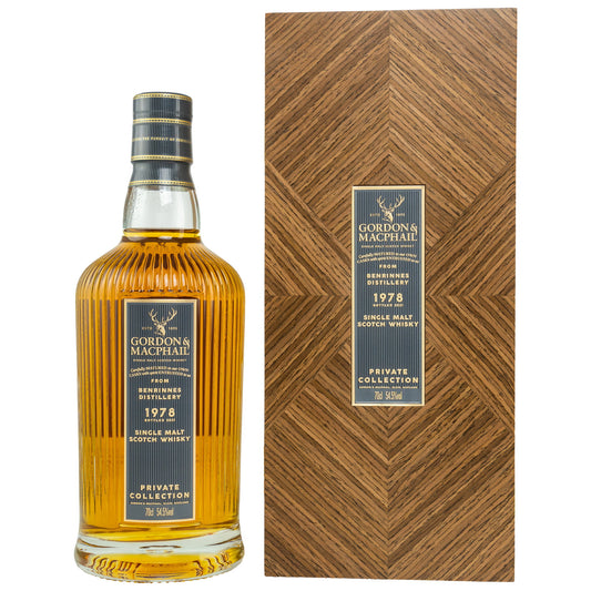 Benrinnes 43 1978/2021 - Gordon & MacPhail Private Collection - Refill American Hogshead #1636