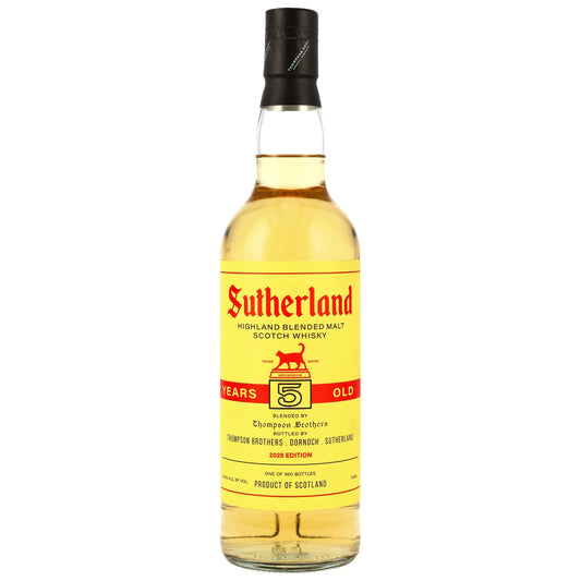 Sutherland 5Y (2026) - Thompson Bros. - Highland Blended Malt (Clynelish, Dornoch Distillery)