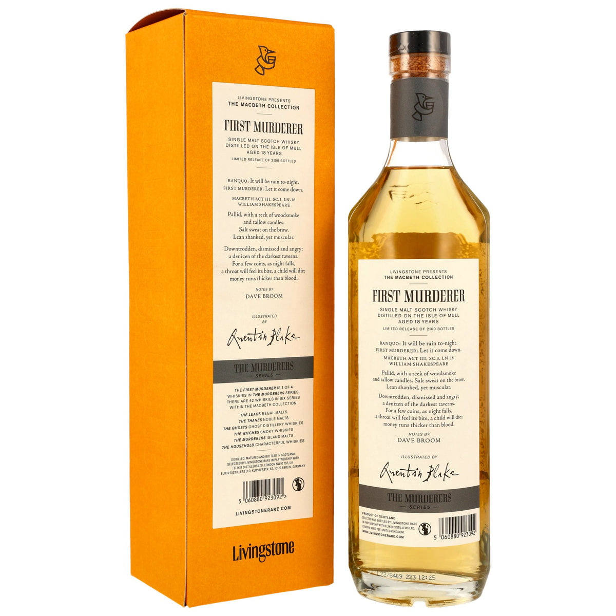 Ledaig 18 2005/2023 - Macbeth Collection Act One - First Murderer