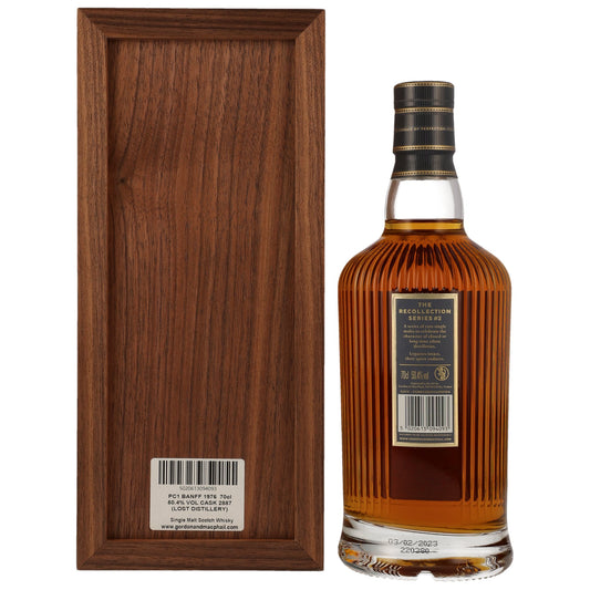 Banff 46 1976/2023 - Gordon & MacPhail Private Collection - Refill Sherry Butt #2887