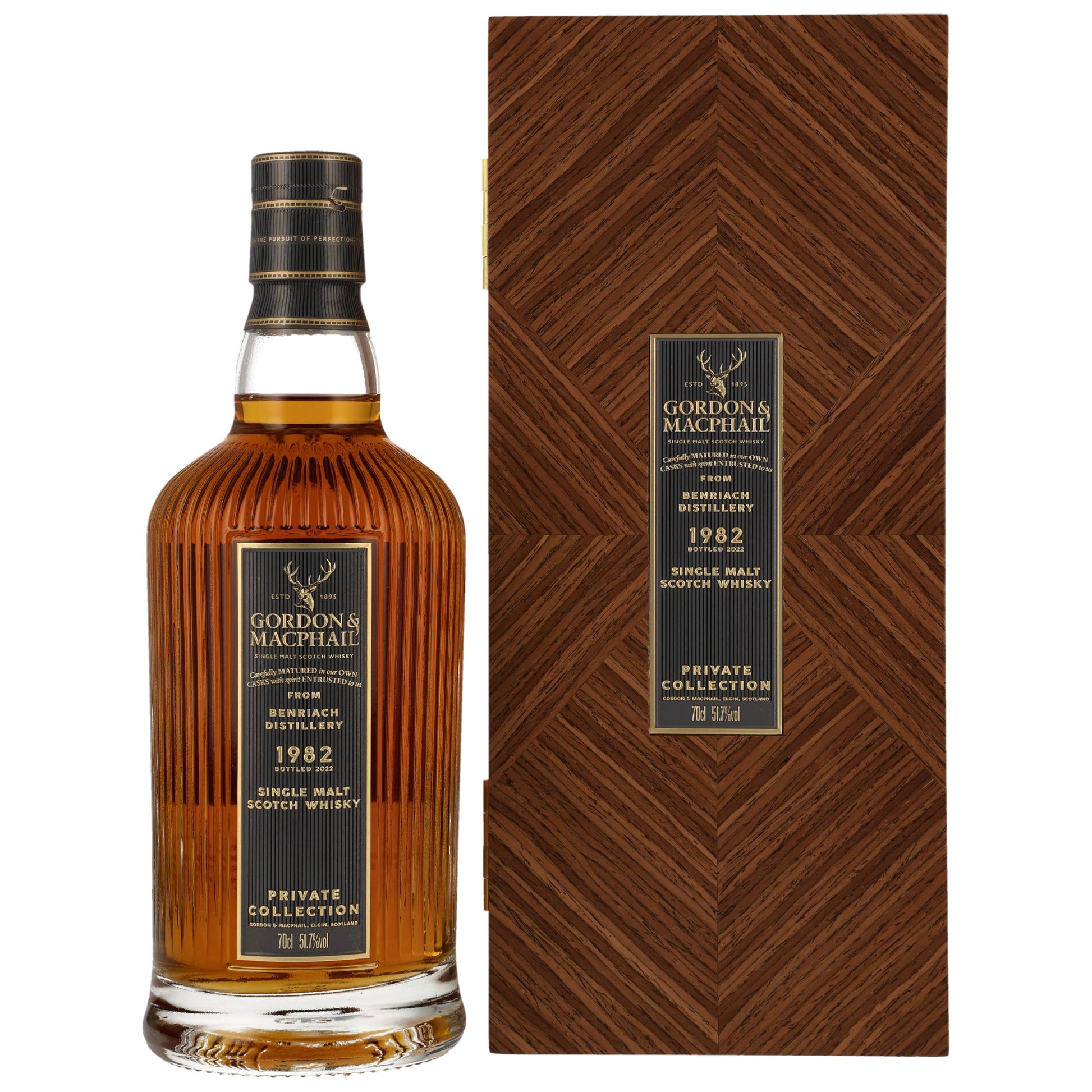 Benriach 40 1982/2022 - Gordon & MacPhail Private Collection - Refill American Hogshead #5217