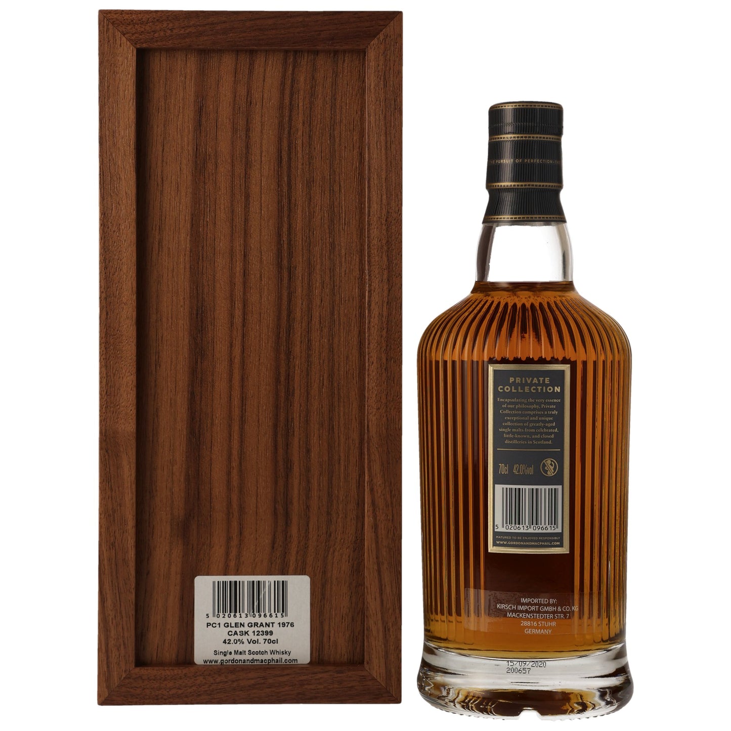 Glen Grant 43 1976/2020 - Gordon & MacPhail Private Collection - Refill American Hogshead # 12399