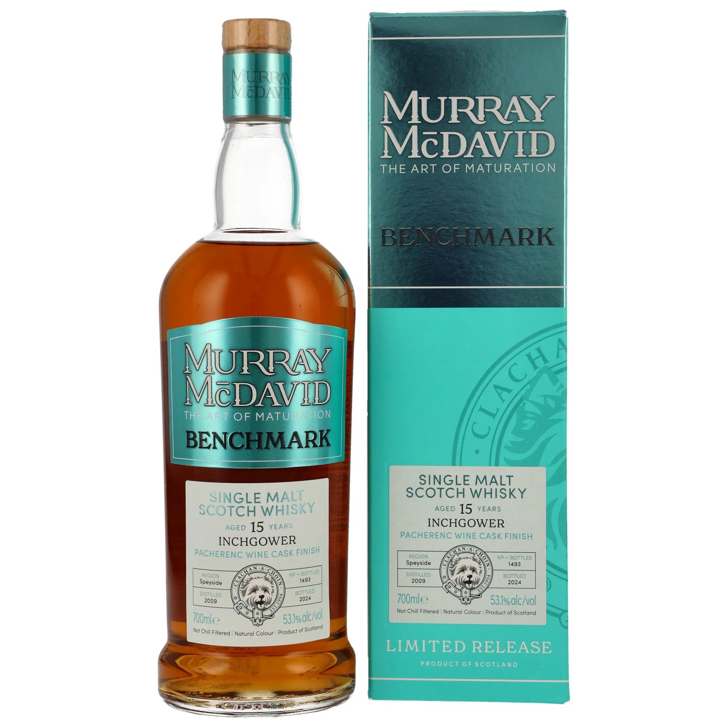 Inchgower 15 2009/2024 - Murray McDavid - Pacherenc Wine Cask